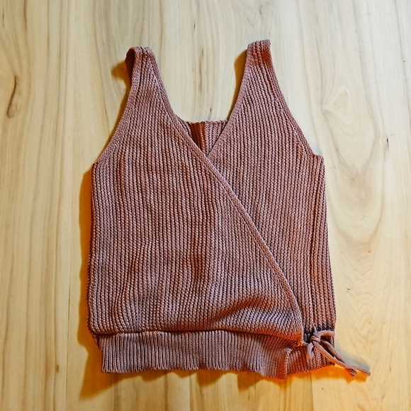 Moon & Madison Knit Tank Pink - Picture 1 of 7